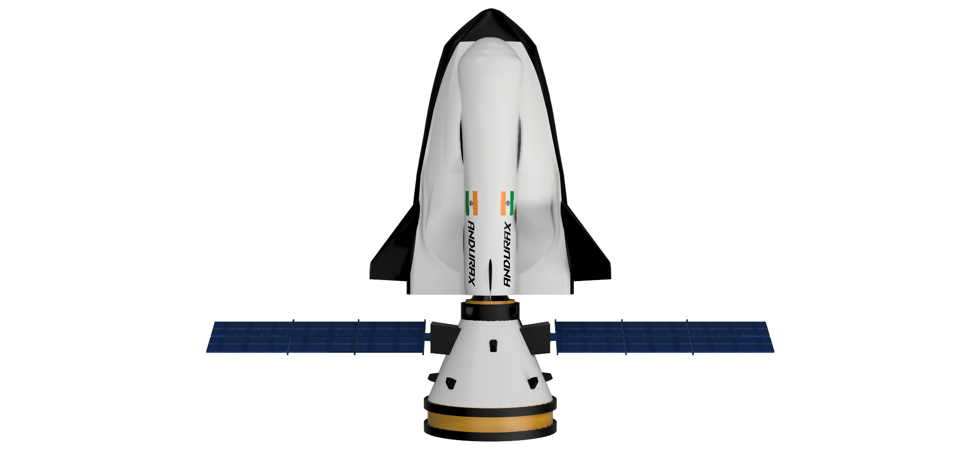 SPARC crew & cargo spaceplane angled view